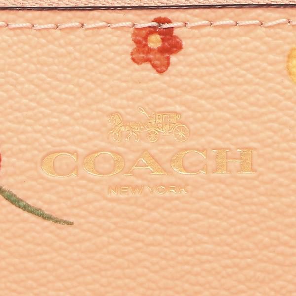コーチ アウトレット ポーチ リストレット 花柄 ピンクマルチ レディース COACH C8701 IMSMX 詳細画像