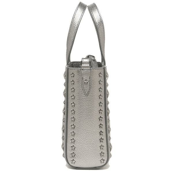 ジミーチュウ トートバッグ ショルダーバッグ ミニペガジ 2WAY シルバー レディース JIMMY CHOO MINIPEGASIUUR GUNETDARSIL 詳細画像