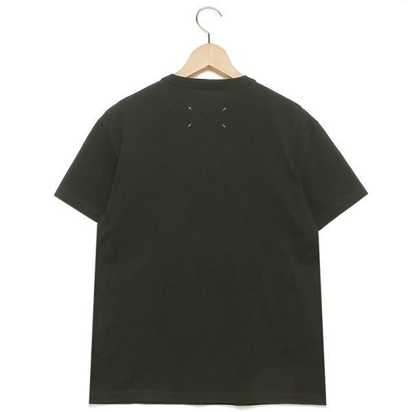 メゾンマルジェラ Tシャツ アップサイドダウンロゴ ブラック メンズ Maison Margiela S30GC0701 S22816 900 詳細画像