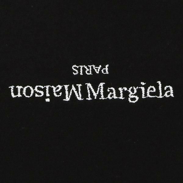 メゾンマルジェラ Tシャツ アップサイドダウンロゴ ブラック メンズ Maison Margiela S30GC0701 S22816 900 詳細画像