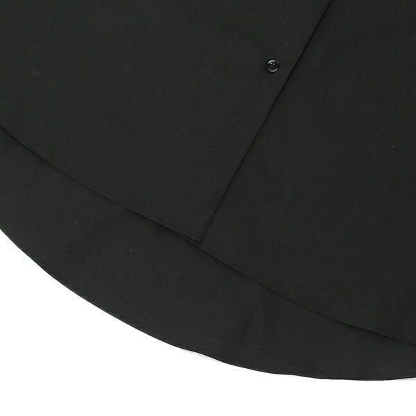エムエムシックス メゾンマルジェラ シャツ ポプリン シャツワンピース ブラック レディース MM6 Maison Margiela S52CT0697 S47294 900 詳細画像