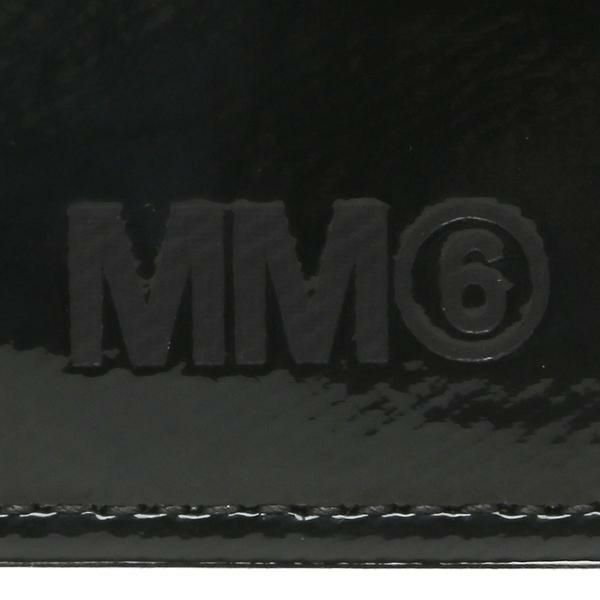 エムエムシックス メゾンマルジェラ カードケース フラグメントケース ブラック レディース MM6 Maison Margiela S54UI0071 P4621 T8013 詳細画像