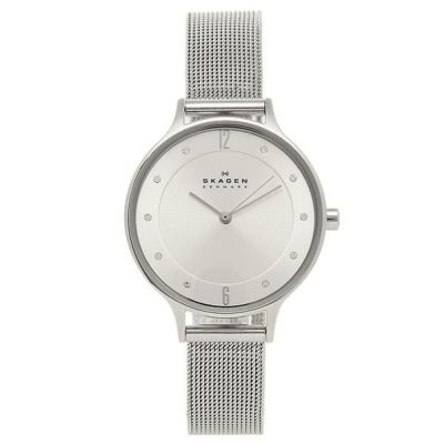 スカーゲン 時計 レディース アニタ 30mm クォーツ シルバー シルバー Skagen Skw2340 Axes