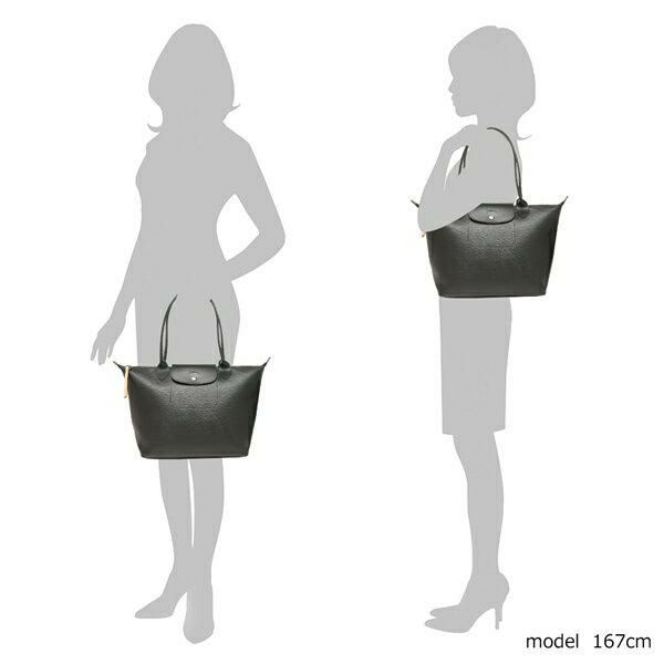 ロンシャン トートバッグ プリアージュ シティ Mサイズ ブラック