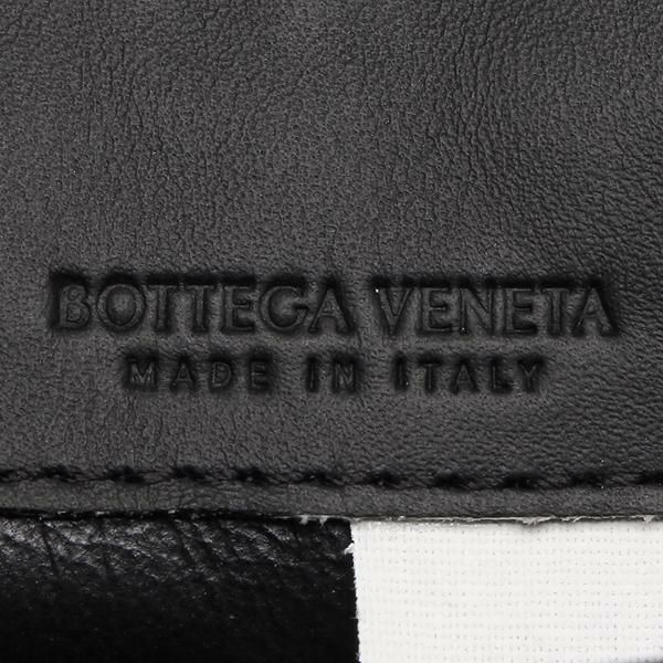 ボッテガヴェネタ カードケース 名刺入れ イントレチャート ブラック メンズ BOTTEGA VENETA 529121 V4651 1000 詳細画像