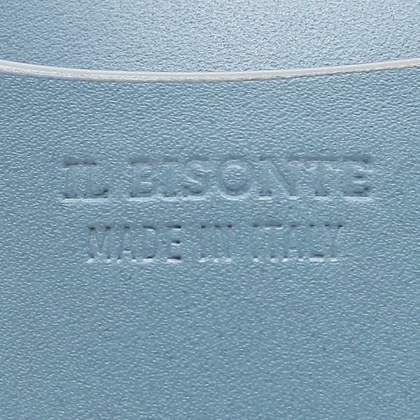 イルビゾンテ カードケース キーケース ブルー レディース メンズ IL BISONTE SCC099 PV0039 BL274H 詳細画像