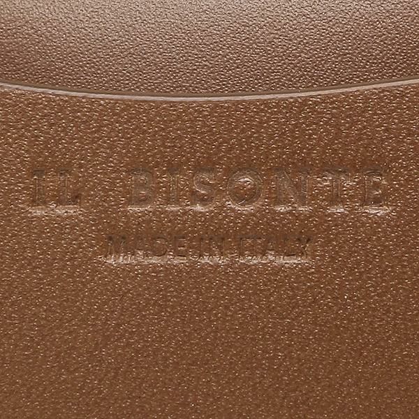 イルビゾンテ カードケース キーケース ブラウン レディース メンズ IL BISONTE SCC099 PV0039 BW304H 詳細画像