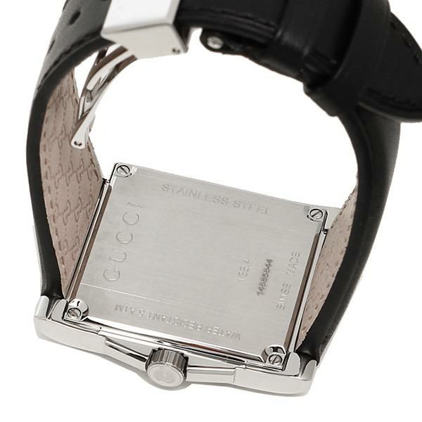 グッチ 時計 レディース GUCCI YA138404 Gタイムレス 腕時計 ウォッチ ブラック/シルバー 詳細画像