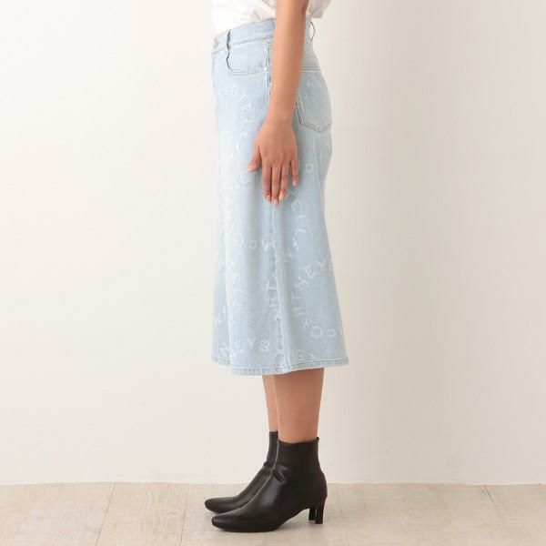 ステラマッカートニー デニムパンツ ジーンズ キュロット ブルー レディース STELLA McCARTNEY 6D0023 3SOH76 4874 詳細画像