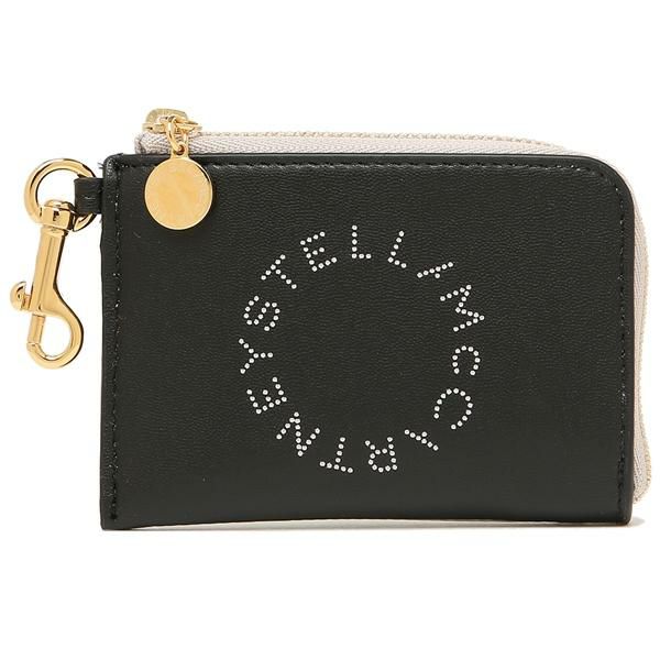 ステラマッカートニー カードケース キーリング フラグメントケース ブラック レディース STELLA McCARTNEY 7P0007 W8856 1000 詳細画像