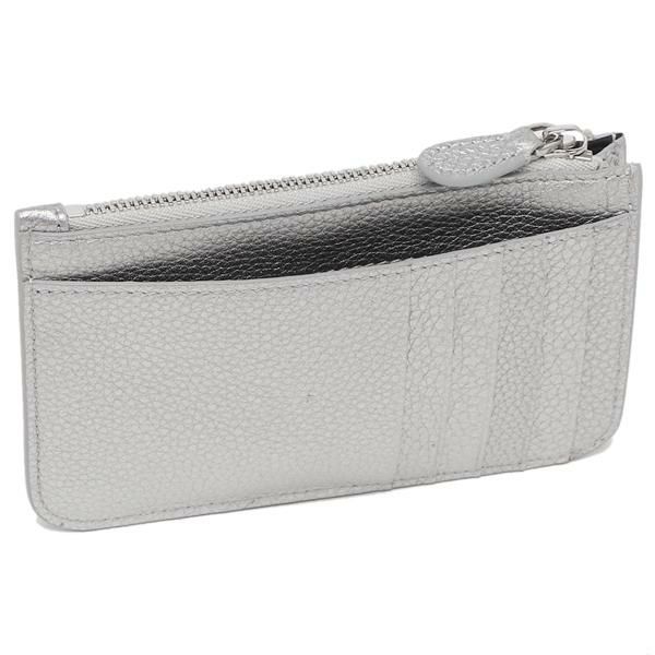 バレンシアガ カードケース コインケース キャッシュ フラグメントケース シルバー レディース BALENCIAGA 637130 15YN3 8160 詳細画像