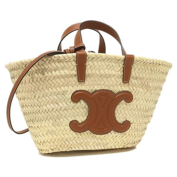 セリーヌ ハンドバッグ ショルダーバッグ ティーントリオンフ クラシック パニエ ブラウン レディース CELINE 194002EFA 04LU