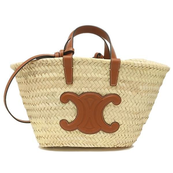 セリーヌ ハンドバッグ ショルダーバッグ ティーントリオンフ クラシック パニエ ブラウン レディース CELINE 194002EFA 04LU 詳細画像