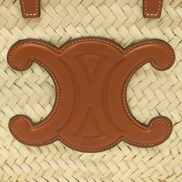セリーヌ ハンドバッグ ショルダーバッグ ティーントリオンフ クラシック パニエ ブラウン レディース CELINE 194002EFA 04LU 詳細画像