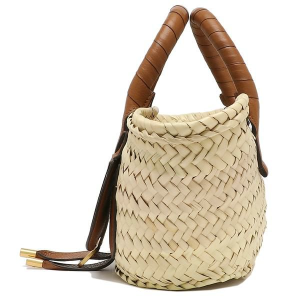 クロエ ハンドバッグ マーシー カゴバッグ ブラウン レディース CHLOE CHC22SS732G58 25M 詳細画像
