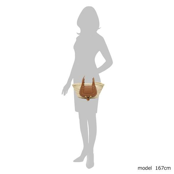 クロエ ハンドバッグ マーシー カゴバッグ ブラウン レディース CHLOE CHC22SS732G58 25M 詳細画像