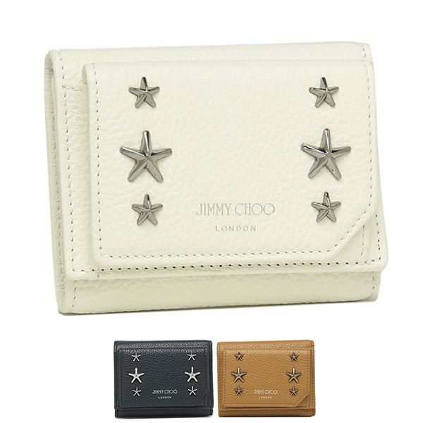 ジミーチュウ 三つ折り財布 ビアーレ メンズ レディース JIMMY CHOO BEALEUUF