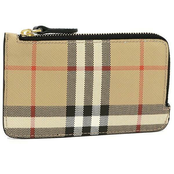 バーバリー カードケース フラグメントケース コインケース ブラック メンズ レディース BURBERRY 8049259 A1189