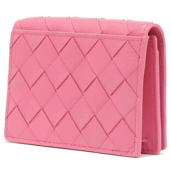 ボッテガヴェネタ カードケース イントレチャート ピンク レディース BOTTEGA VENETA 593115 VCPP3 5632 詳細画像
