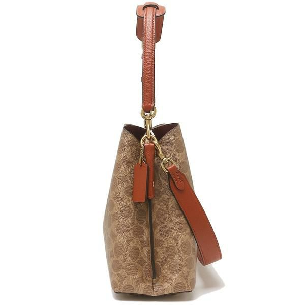 コーチ ショルダーバッグ シグネチャー ウィロウ ベージュ レディース COACH C2745 B4NQ4 詳細画像