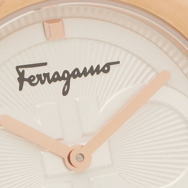 サルヴァトーレフェラガモ 時計 レディース シック クォーツ ホワイト ピンクゴールド Salvatore Ferragamo SFMF00621 ステンレス 詳細画像
