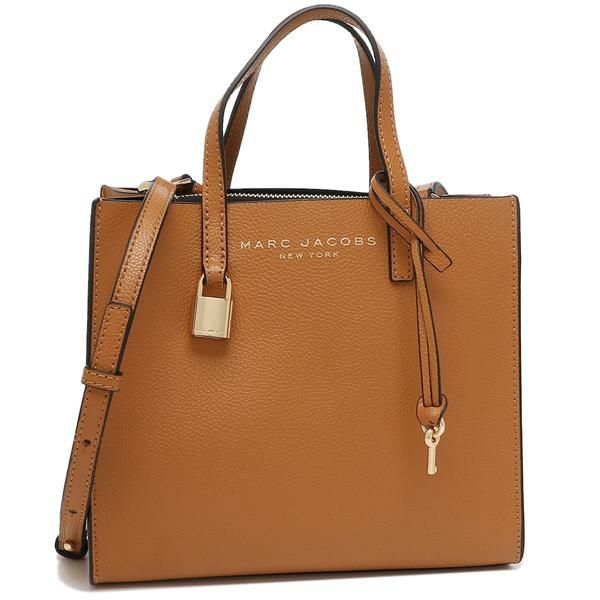マークジェイコブス アウトレット トートバッグ ショルダーバッグ ミニグラインド ブラウン レディース MARC JACOBS M0015685 240
