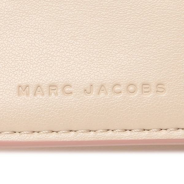 マークジェイコブス アウトレット 二つ折り財布 ミニ財布 ピンク レディース MARC JACOBS S104L01SP21 696 詳細画像