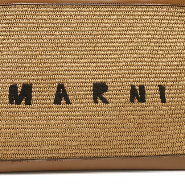 マルニ ハンドバッグ ショルダーバッグ トロピカリア かごバッグ 2WAY ブラウン レディース MARNI BMMP0090Q0 P3860 00M50 A4対応 詳細画像