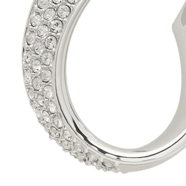スワロフスキー ピアス アクセサリー フープ シルバー ホワイト レディース SWAROVSKI 5637563 詳細画像