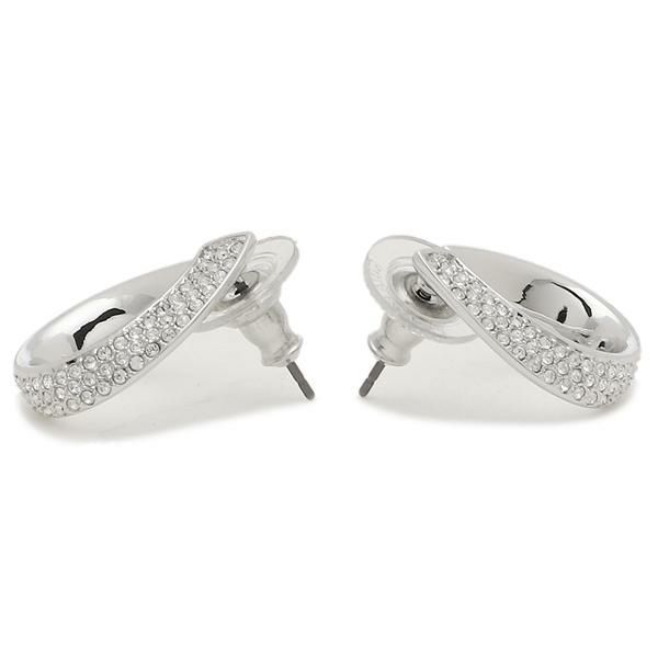 スワロフスキー ピアス アクセサリー フープ シルバー ホワイト レディース SWAROVSKI 5637563 詳細画像