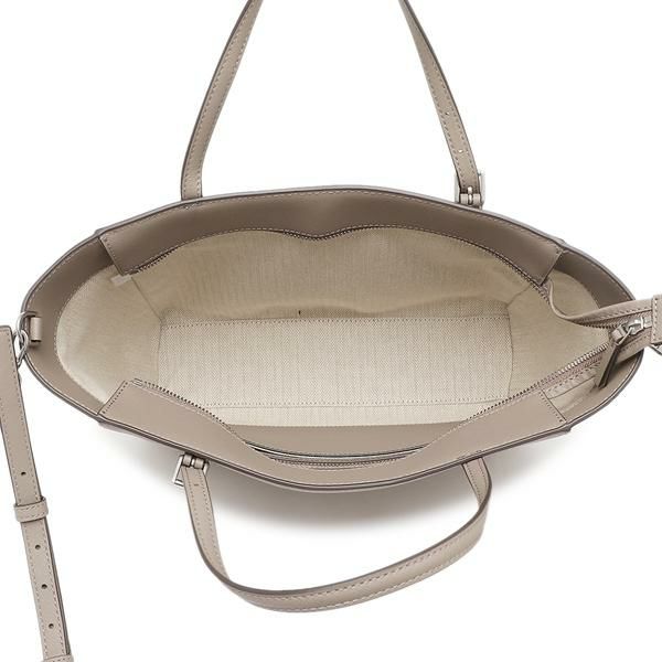 トリーバーチ アウトレット トートバッグ エマーソン スモールトート グレー レディース TORY BURCH 136091 082 A4対応 詳細画像