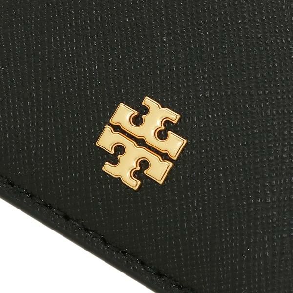 トリーバーチ アウトレット パスケース エマーソン ブラック レディース TORY BURCH 136584 001 詳細画像