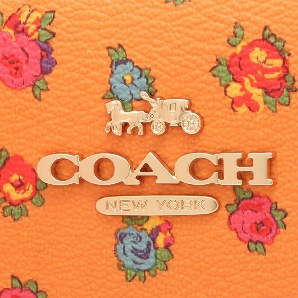 コーチ アウトレット ショルダーバッグ 花柄 カメラバッグ オレンジマルチ レディース COACH C9938 IMUDB 詳細画像