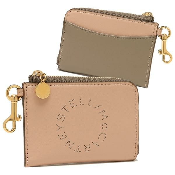 ステラマッカートニー カードケース コインケース キーリング ベージュ レディース STELLA McCARTNEY 7P0007 W8856 6802 マルチカラー