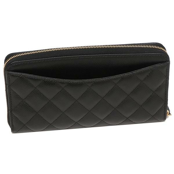 シャネル 長財布 クラシックロング ジップウォレット マトラッセ ブラック レディース CHANEL AP0242 Y01864 C3906 詳細画像