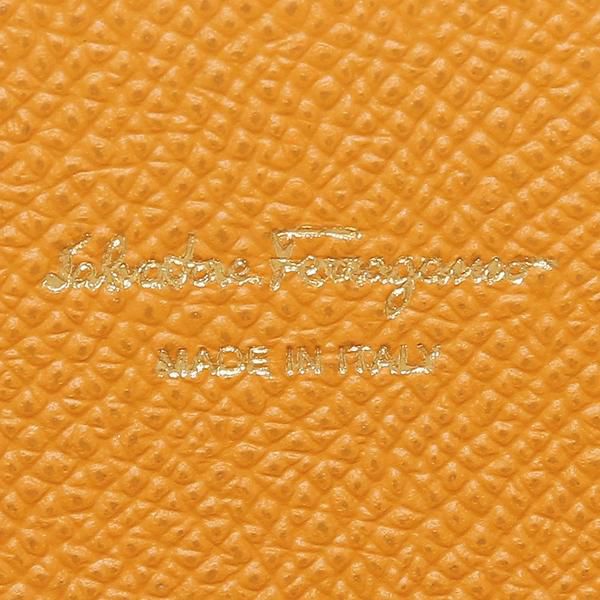 サルヴァトーレフェラガモ キーケース ガンチーノクリップ オレンジ レディース Salvatore Ferragamo 22D151 755243 詳細画像