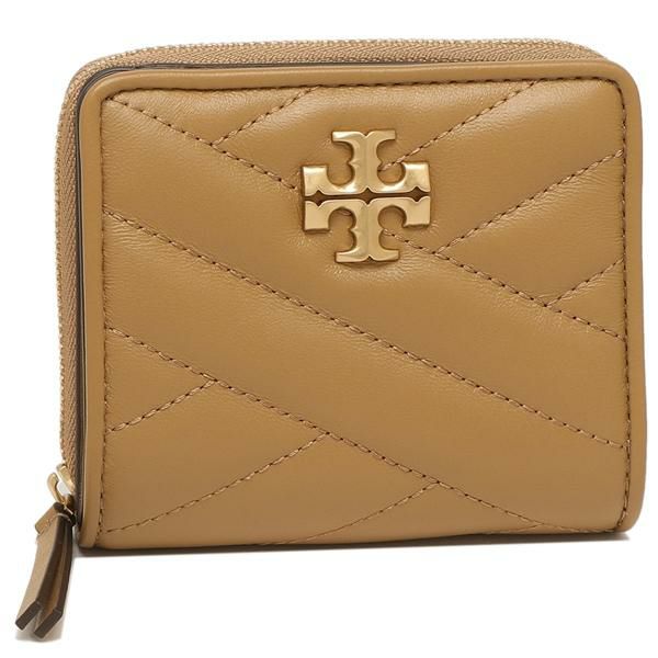 トリーバーチ 二つ折り財布 キラ ミニ財布 ブラウン レディース TORY BURCH 90344 243