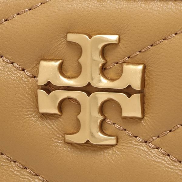 トリーバーチ 二つ折り財布 キラ ミニ財布 ブラウン レディース TORY BURCH 90344 243 詳細画像