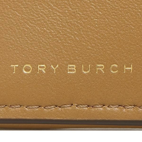 トリーバーチ 二つ折り財布 キラ ミニ財布 ブラウン レディース TORY BURCH 90344 243 詳細画像