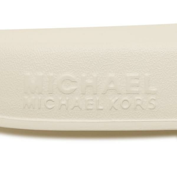 マイケルコース アウトレット サンダル ブランディー ホワイト レディース MICHAEL KORS 49T1BDFA1B LT CREAM  2022春夏新作 | AXES