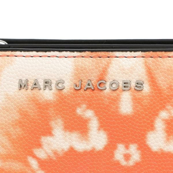 マークジェイコブス アウトレット 二つ折り財布 ミニ財布 オレンジ マルチカラー レディース MARC JACOBS S103M06PF22 855 詳細画像