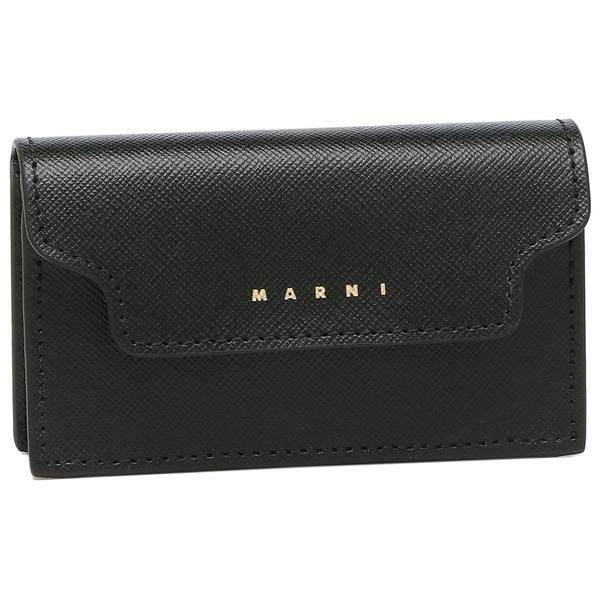 マルニ カードケース トランク ブラック メンズ レディース MARNI PFMOT05U07 LV520 Z360N