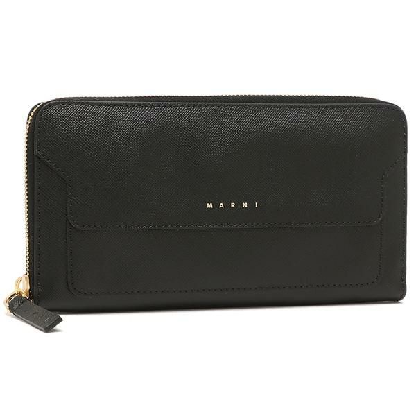 マルニ 長財布 トランク ブラック メンズ レディース MARNI PFMOE11U07 LV520 Z360N