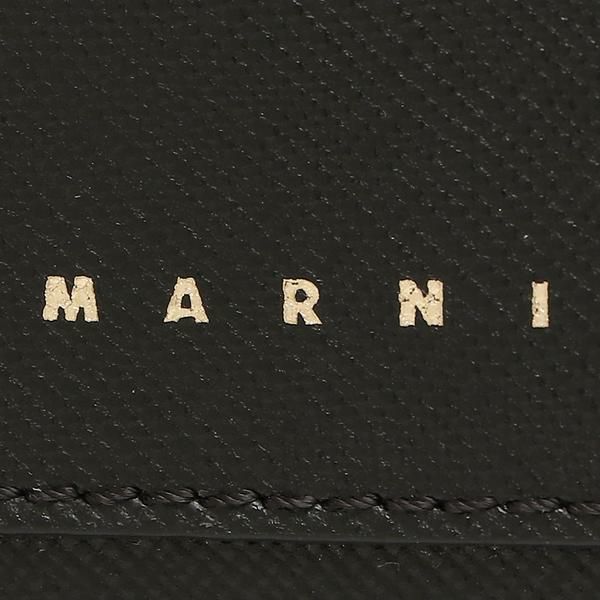 マルニ 長財布 トランク ブラック メンズ レディース MARNI PFMOE11U07 LV520 Z360N 詳細画像