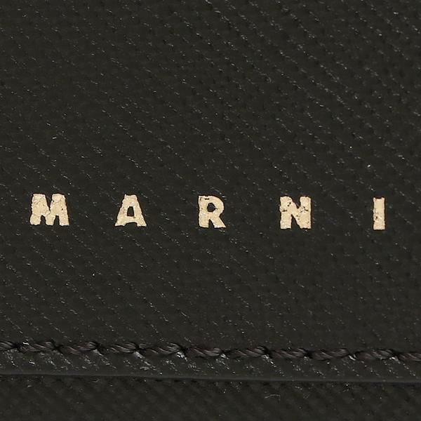 マルニ 長財布 トランク ブラック メンズ レディース MARNI PFMOE11U07 LV520 Z360N 詳細画像