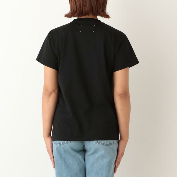 メゾンマルジェラ トップス フォトジェネレーター 半袖 Tシャツ カットソー ブラック レディース Maison Margiela S51GC0515 S22816 900 詳細画像