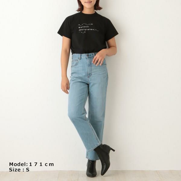 メゾンマルジェラ トップス フォトジェネレーター 半袖 Tシャツ カットソー ブラック レディース Maison Margiela S51GC0515 S22816 900 詳細画像