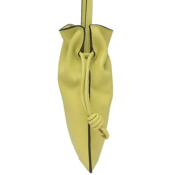ロエベ ショルダーバッグ フラメンコポケット ミニバッグ イエロー レディース LOEWE A411F10X01 4801 詳細画像