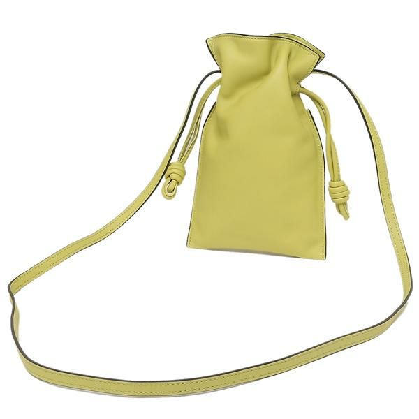 ロエベ ショルダーバッグ フラメンコポケット ミニバッグ イエロー レディース LOEWE A411F10X01 4801 詳細画像
