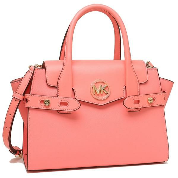 マイケルコース ハンドバッグ ショルダーバッグ カルメン ピンク レディース MICHAEL KORS 35S2GNMS8L GRAPEFRUIT